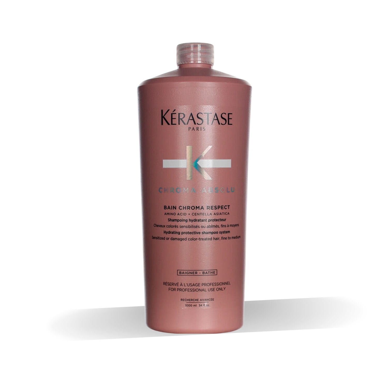 Shampoo 1L Kérastase Chroma Absolu Bain Chroma Respect