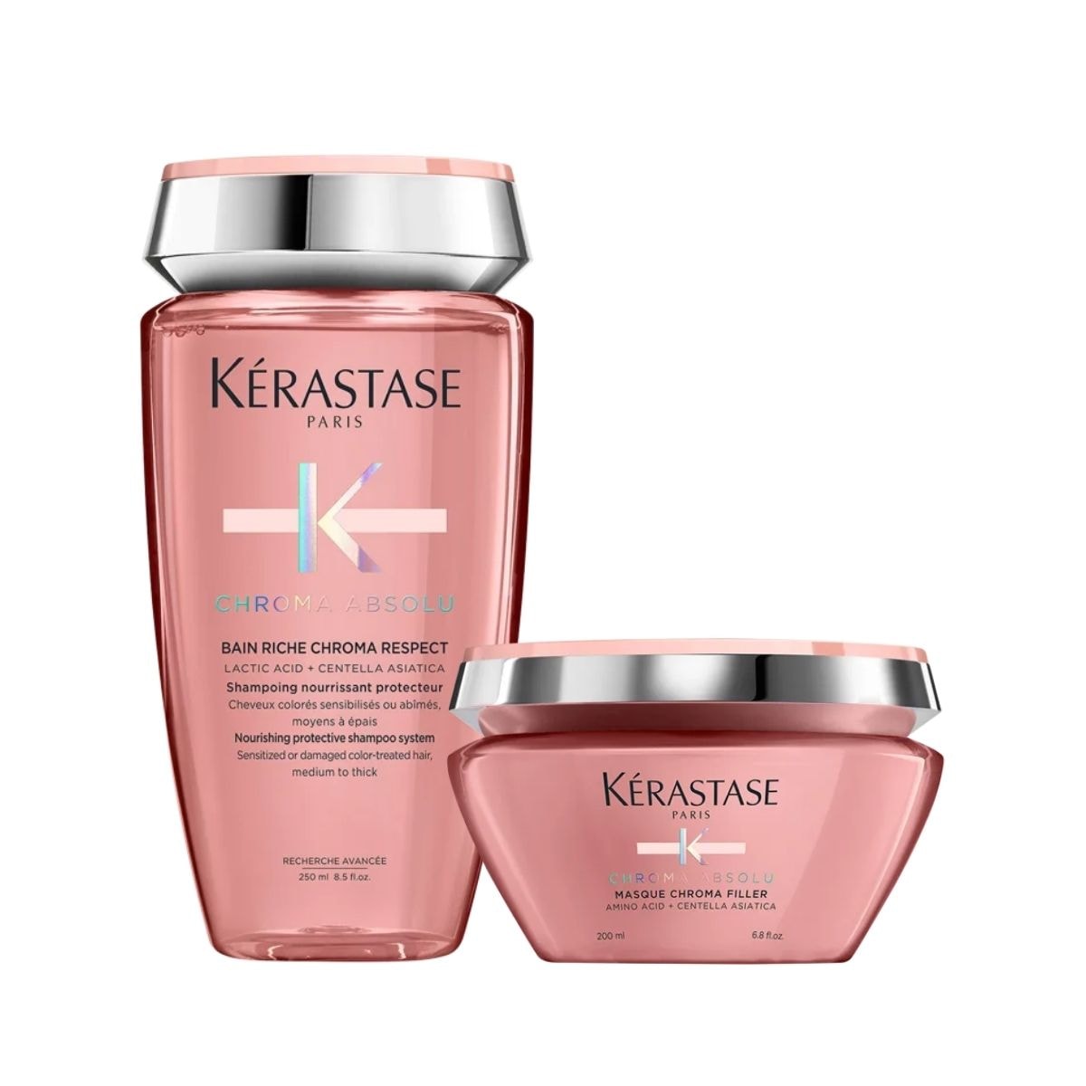 Kérastase Chroma Absolu Kit Shampoo 250ml e Máscara 200ml Kérastase Chroma Absolu Kit Shampoo 250ml e Máscara 200ml