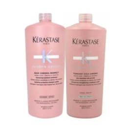 Kerastase Chroma Absolu Shampoo Chroma Respect 1000ml + Condicionador 1000ml Kerastase Chroma Absolu Shampoo Chroma Respect 1000ml + Condicionador 1000ml