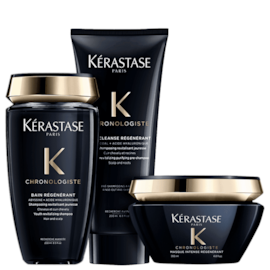 Kérastase Chronologiste Intense Régénérant Kit (Pré-Shampoo + Shampoo + Máscara) Kérastase Chronologiste Intense Régénérant Kit (Pré-Shampoo + Shampoo + Máscara)