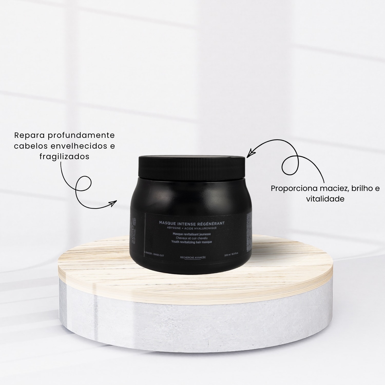 Kérastase Masque Intense Régénérant 500 Kérastase Chronologiste Masque Intense Régénérant, Para