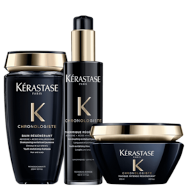 Kérastase Chronologiste Régénérant Kit (Shampoo + Máscara + Leave-in) Kérastase Chronologiste Régénérant Kit (Shampoo + Máscara + Leave-in)