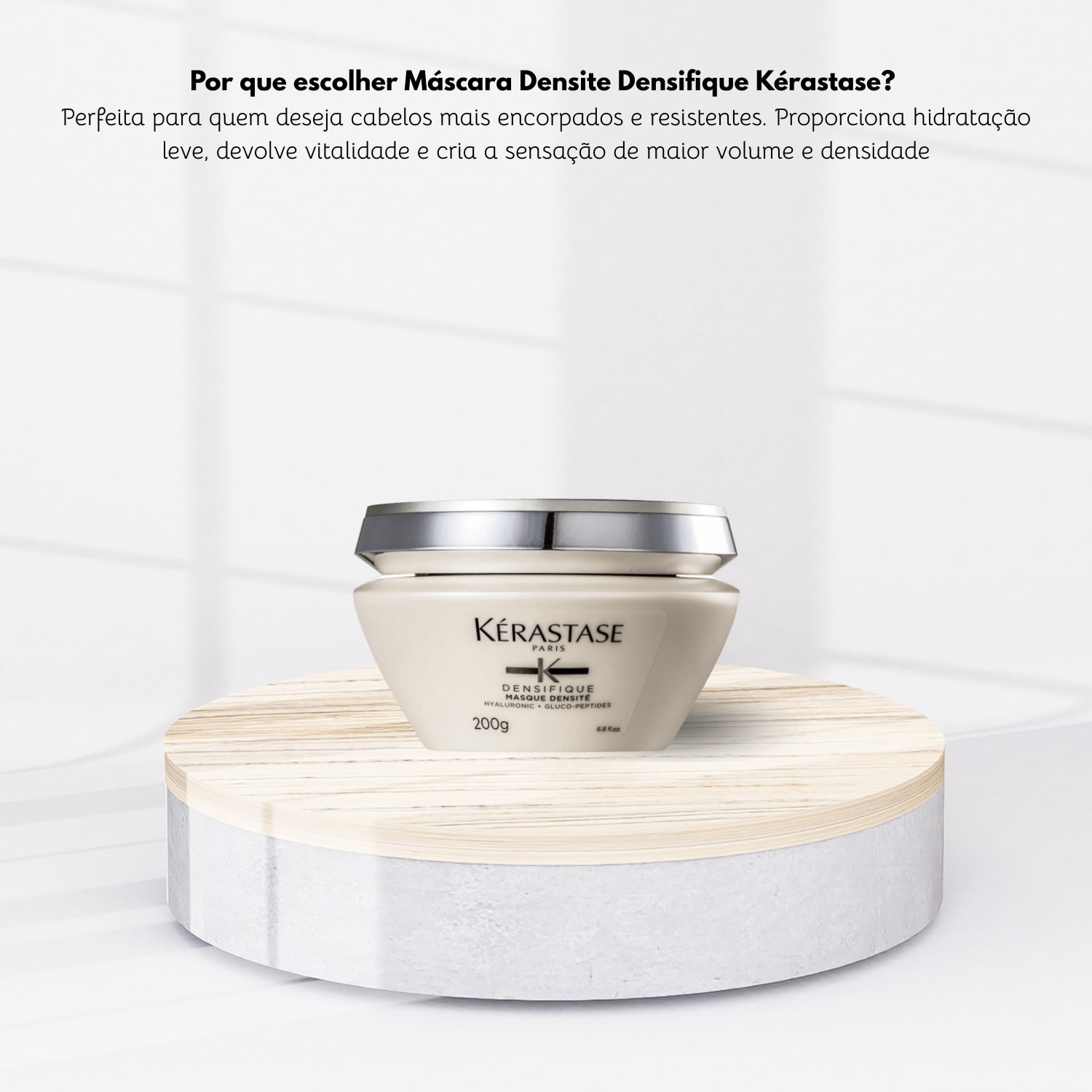Kérastase Densifique Densité - Máscara Capilar 200ml - Doce Beleza