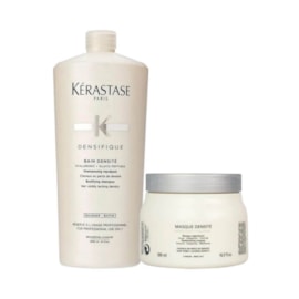Kérastase Densifique Densité Shampoo 1000ml + Máscara Densité 500ml Kérastase Densifique Densité Shampoo 1000ml + Máscara Densité 500ml