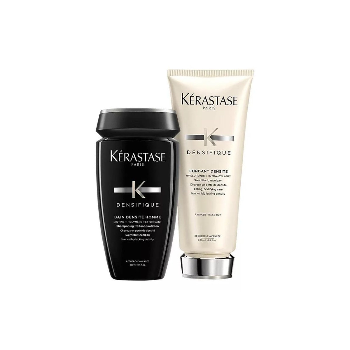 Kérastase Densifique Homme Shampoo 250ml + Fondant Densité 200ml Kérastase Densifique Homme Shampoo 250ml + Fondant Densité 200ml