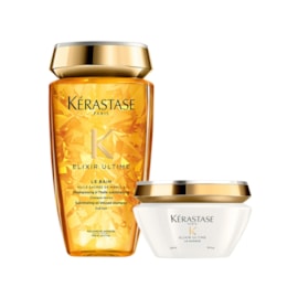 Kérastase Elixir Ultime Masque Kit (Shampoo 250ml + Máscara 200ml) Kérastase Elixir Ultime Masque Kit (Shampoo 250ml + Máscara 200ml)
