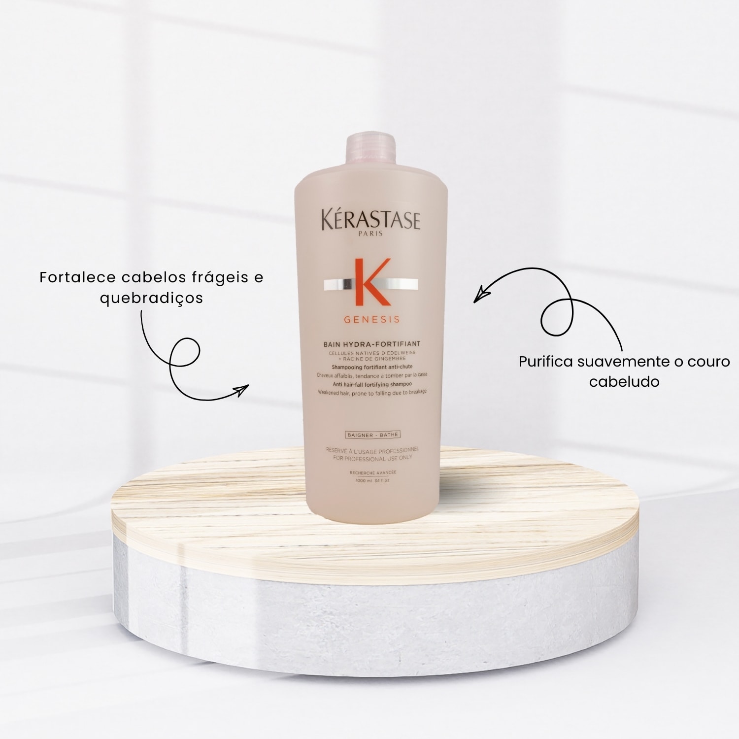 Kérastase Shampoo Genesis Bain-Hydra Fortifiant 1L