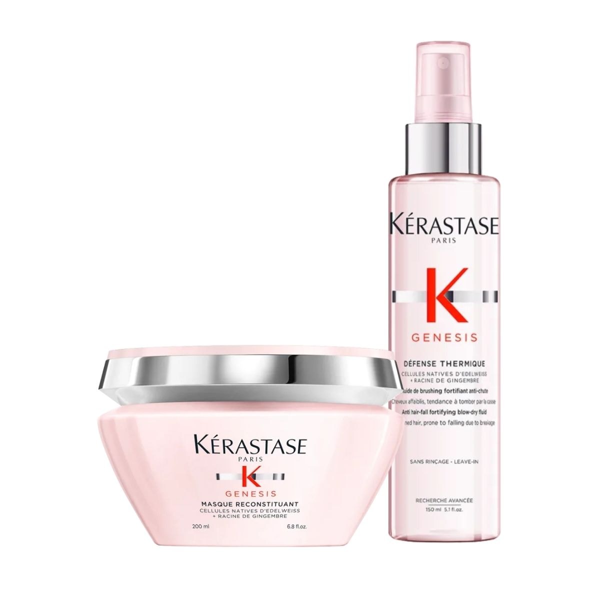 Kérastase Genesis Kit Máscara 200ml e Protetor Térmico 150ml Kérastase Genesis Kit Máscara 200ml e Protetor Térmico 150ml
