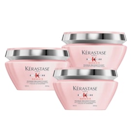 Kérastase Genesis Masque Reconstituant Kit 3 Máscaras 200ml Kérastase Genesis Masque Reconstituant Kit 3 Máscaras 200ml