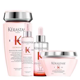 Kérastase Genesis (Shampoo + Máscara + Sérum + Protetor Térmico) Kérastase Genesis (Shampoo + Máscara + Sérum + Protetor Térmico)