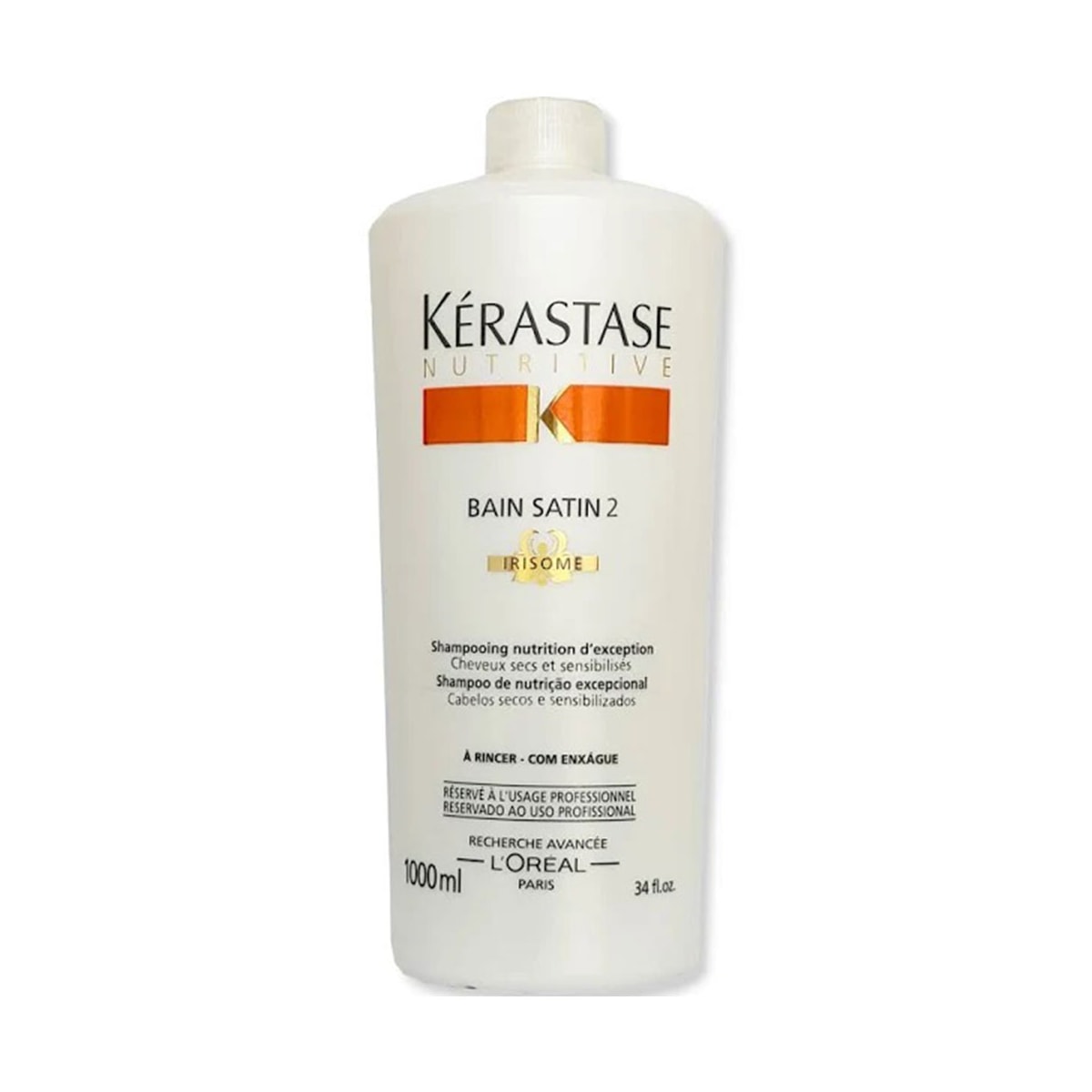 Kérastase Nutritive Bain Satin 2 Shampoo 1000ml Kérastase Nutritive Bain Satin 2 Shampoo 1000ml