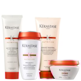 Kérastase Nutritive Nectar Intense Kit (Shampoo + Condicionador + Máscara + Leave-in) Kérastase Nutritive Nectar Intense Kit (Shampoo + Condicionador + Máscara + Leave-in)