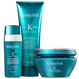 Kérastase Résistance Thérapiste Kit (Shampoo + Máscara + Leave-in) Kérastase Résistance Thérapiste Kit (Shampoo + Máscara + Leave-in)