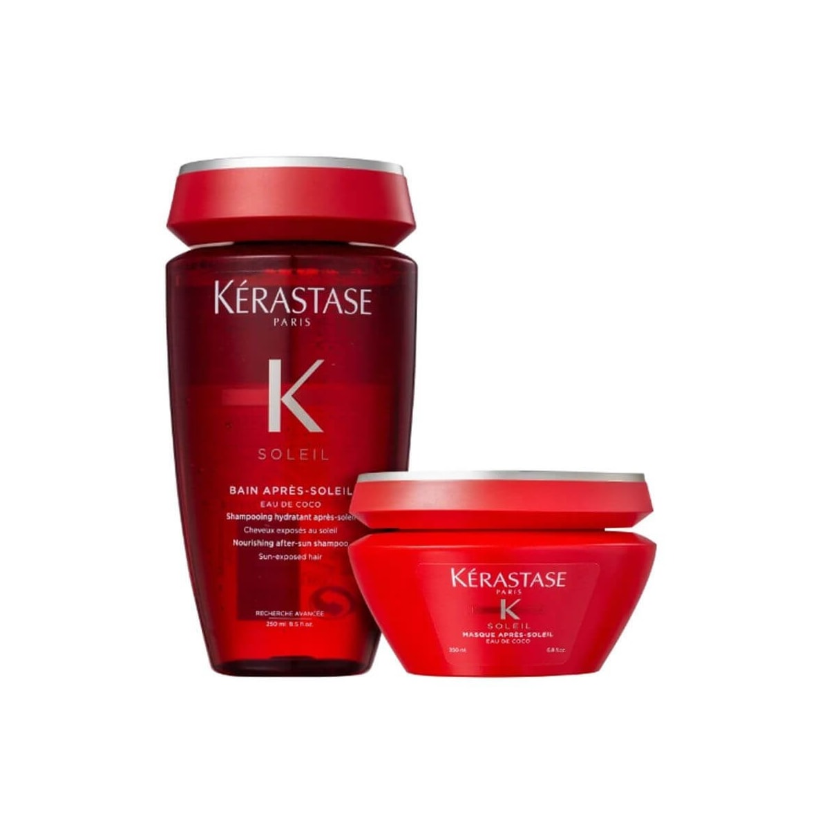 Kérastase Soleil Après-Soleil Shampoo 250ml + Máscara 200ml Kérastase Soleil Après-Soleil Shampoo 250ml + Máscara 200ml