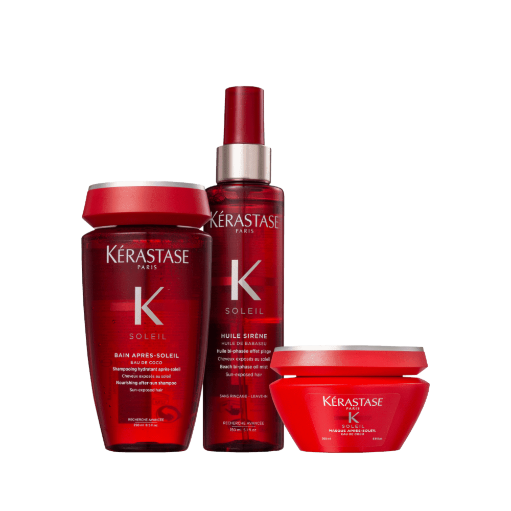 Kérastase Soleil Kit (Shampoo + Máscara + Leave-in)