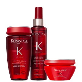 Kérastase Soleil Kit (Shampoo + Máscara + Leave-in)