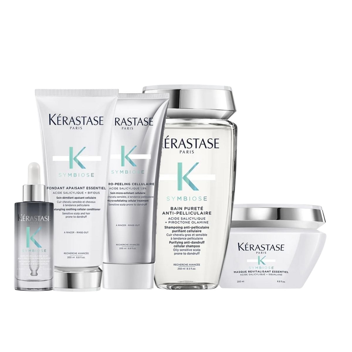 Kérastase Symbiose Purificante Kit Home Care (5 Produtos) Kérastase Symbiose Purificante Kit Home Care (5 Produtos)