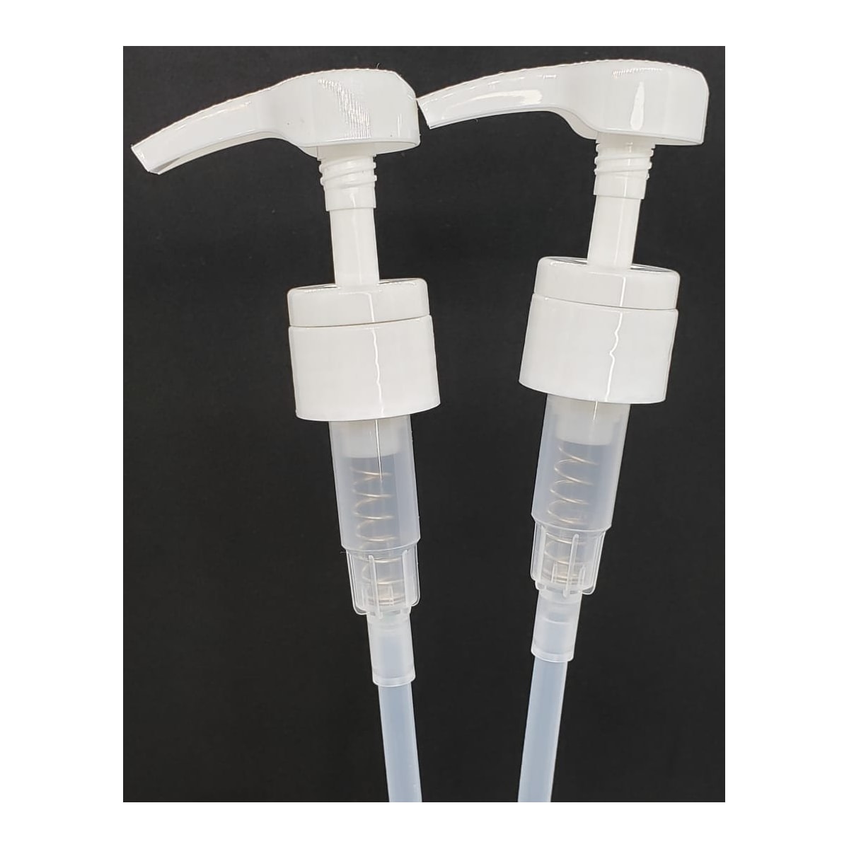 KIT 2 Válvulas Dosadoras Pump para Shampoo e Condicionador 1 Litro