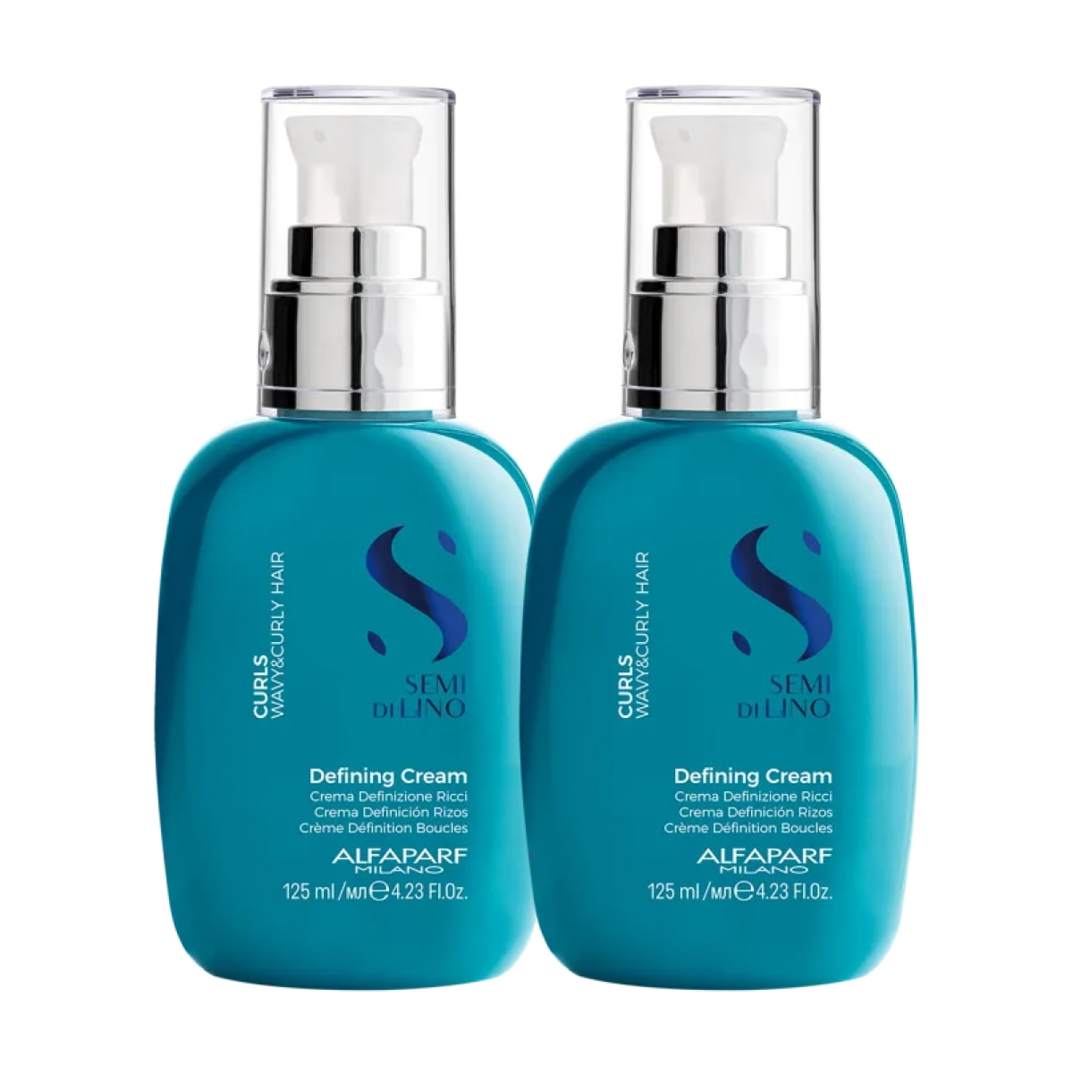 Kit Alfaparf Semi di Lino Curls 2 Ativadores de Cachos para Cabelo Cacheado 125 ml Kit Alfaparf Semi di Lino Curls 2 Ativadores de Cachos para Cabelo Cacheado 125 ml