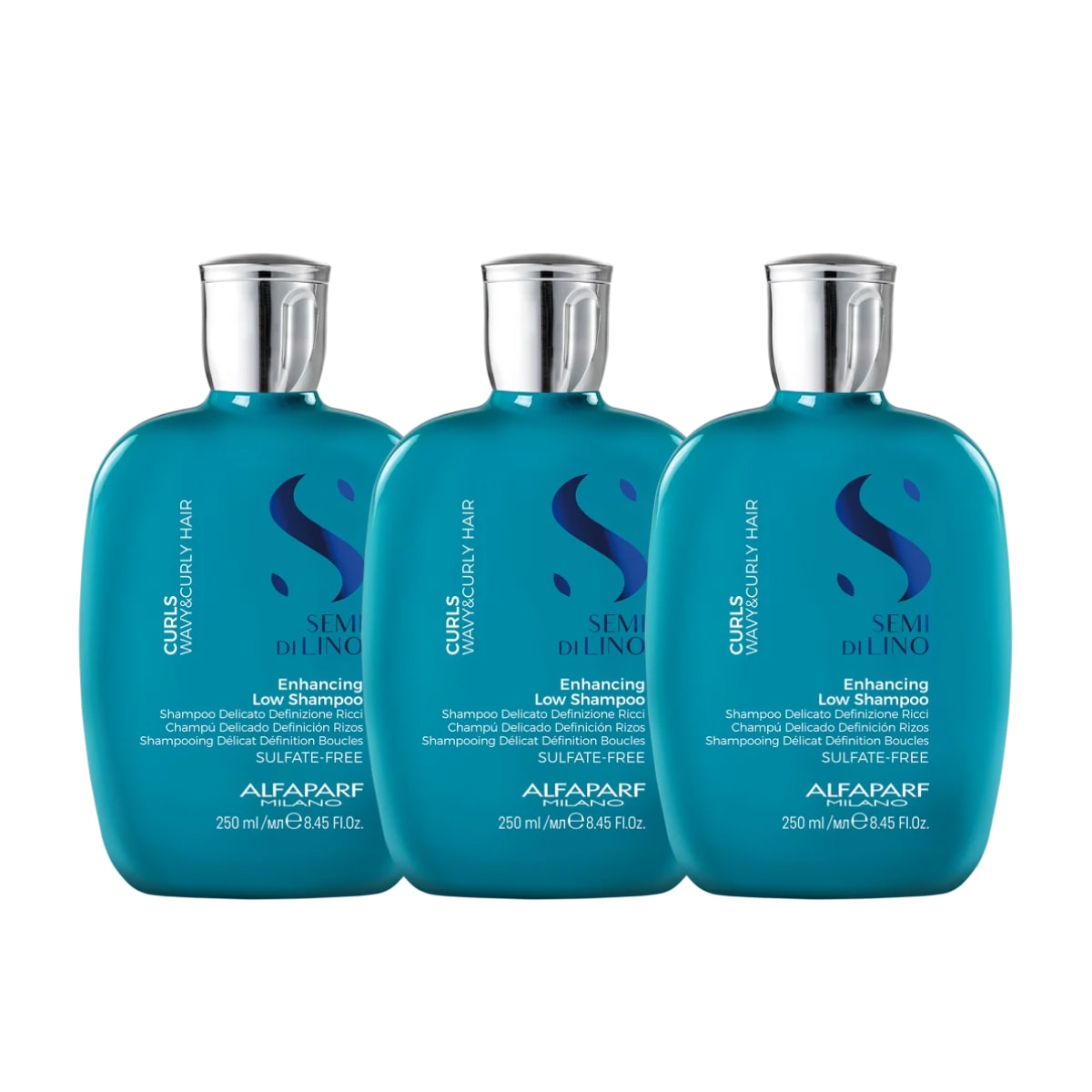 Kit Alfaparf Semi di Lino Curls 3 Shampoo 250 ml
