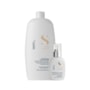 Kit Alfaparf Semi Di Lino Diamond Illuminating Shampoo 1 Litro + Leave-in 125 ml