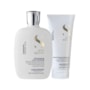 Kit Alfaparf Semi Di Lino Diamond Illuminating Shampoo 250 ml + Condicionador 200 ml