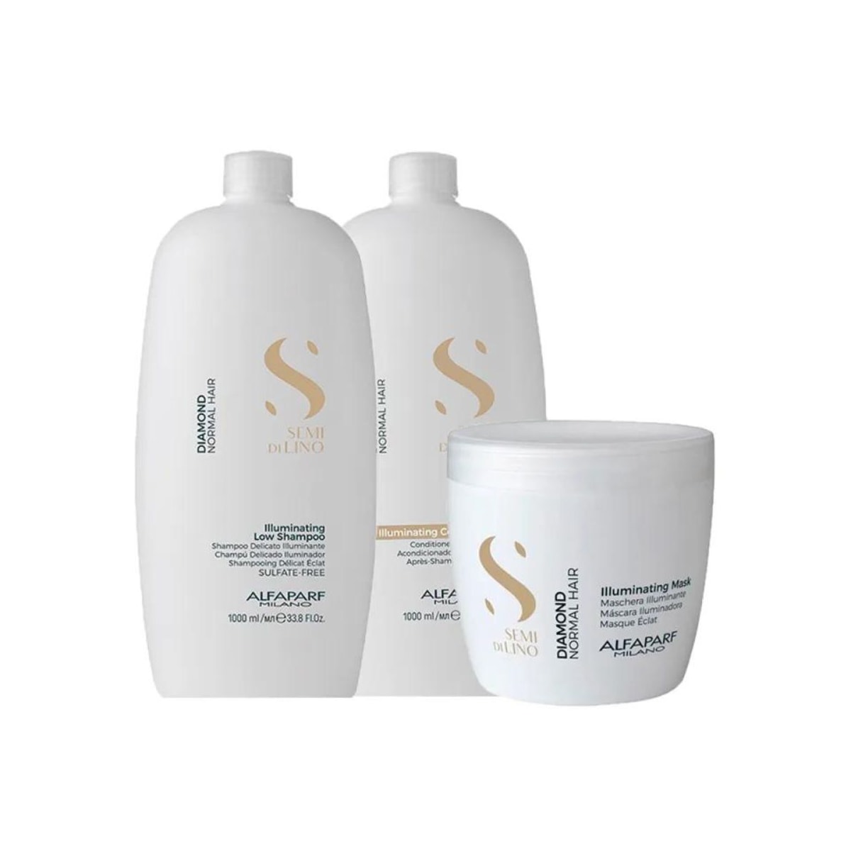 Kit Alfaparf Semi Di Lino Diamond Illuminating Trio Grande Kit Alfaparf Semi Di Lino Diamond Illuminating Trio Grande