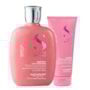 Kit Alfaparf Semi di Lino Moisture Nutritive Shampoo + Condicionador Pequeno