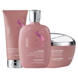 Kit Alfaparf Semi di Lino Moisture Nutritive Trio Pequeno
