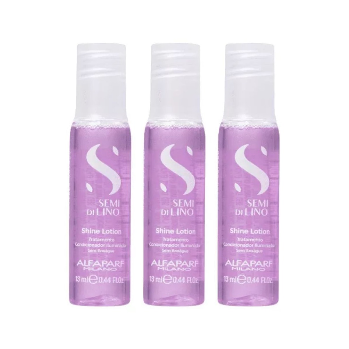 Kit Alfaparf Semi Di Lino Sublime Shine Lotion (3 unids de 13 ml)
