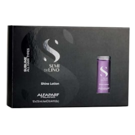 Kit Alfaparf Semi Di Lino Sublime Shine Lotion (Cx 12 x 13 ml)