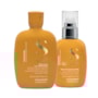 Kit Alfaparf Semi Di Lino Sunshine Shampoo e Leave-in