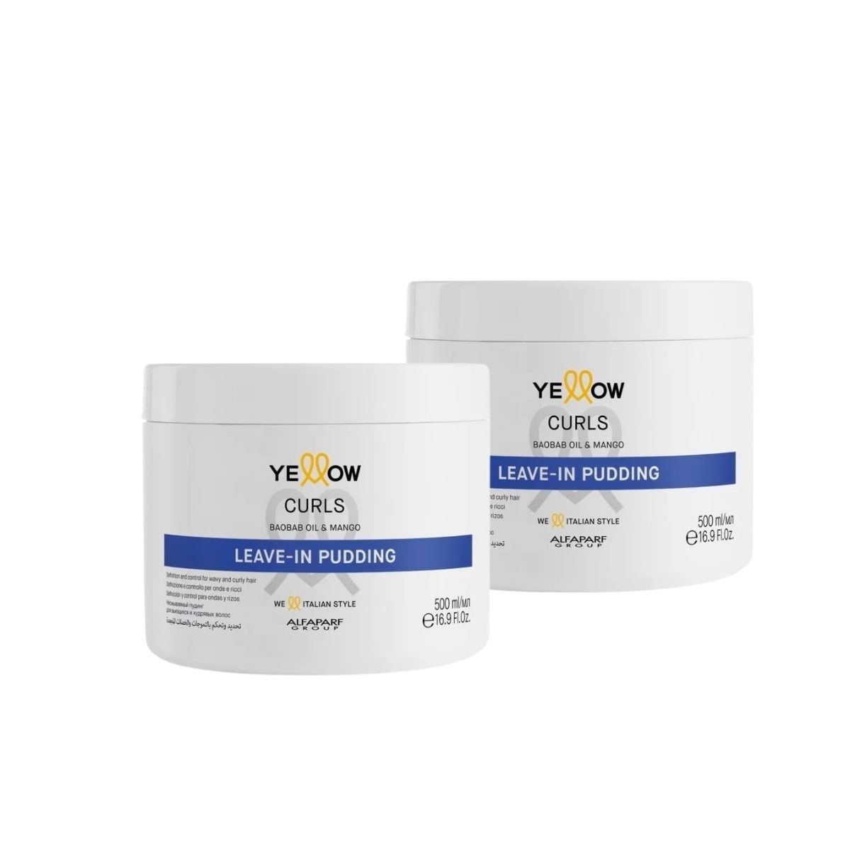 Kit Alfaparf Yellow Curls 2 Leave-in Pudding 500 g