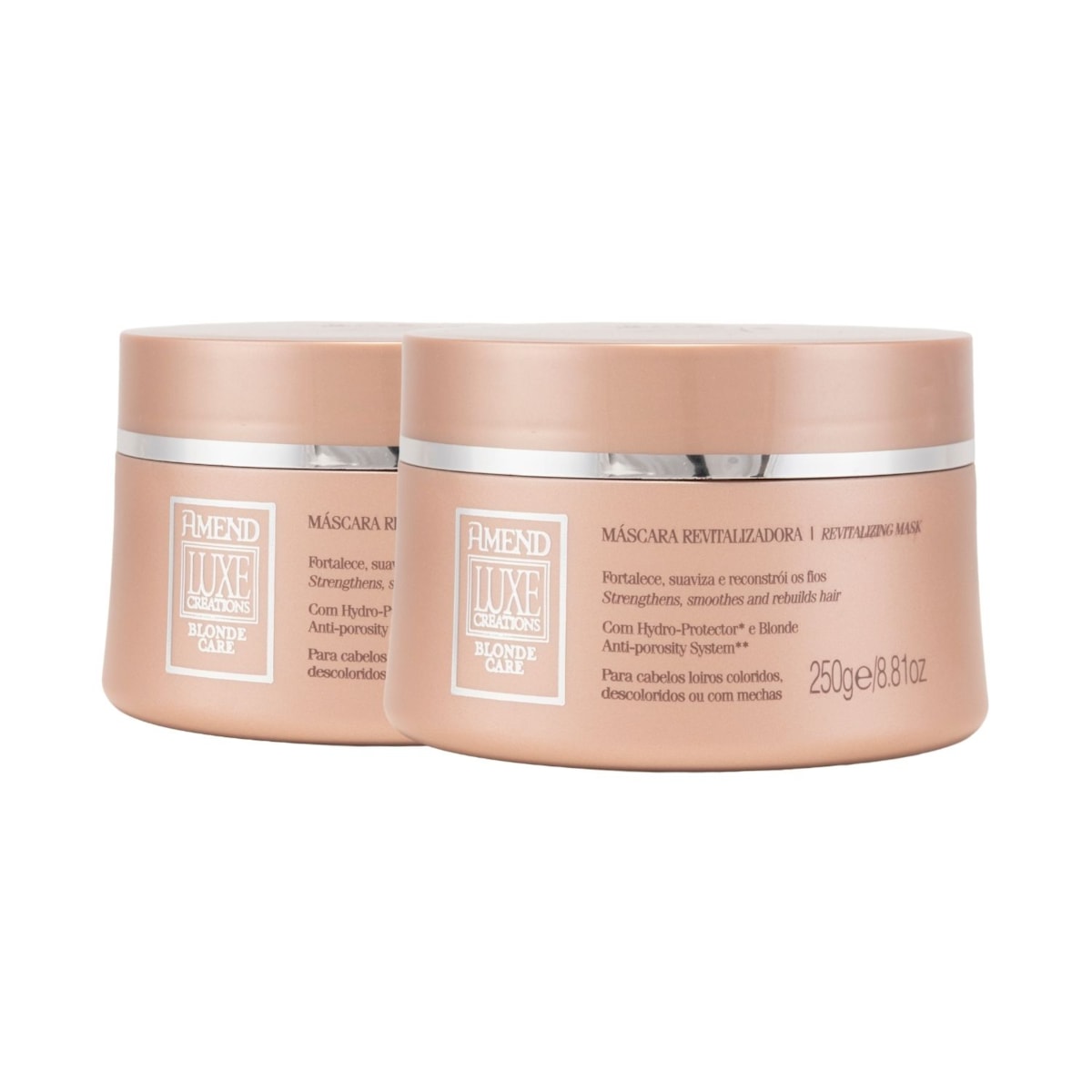 Kit Amend Blonde Care 2 Máscaras 250 g