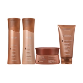 Kit Amend Marula Nutrition Shampoo Condicionador Máscara e Leave in 300 ml