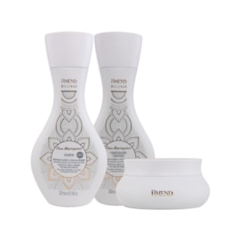 Kit Amend Óleo Marroquino Shampoo Condicionador e Máscara 300 ml