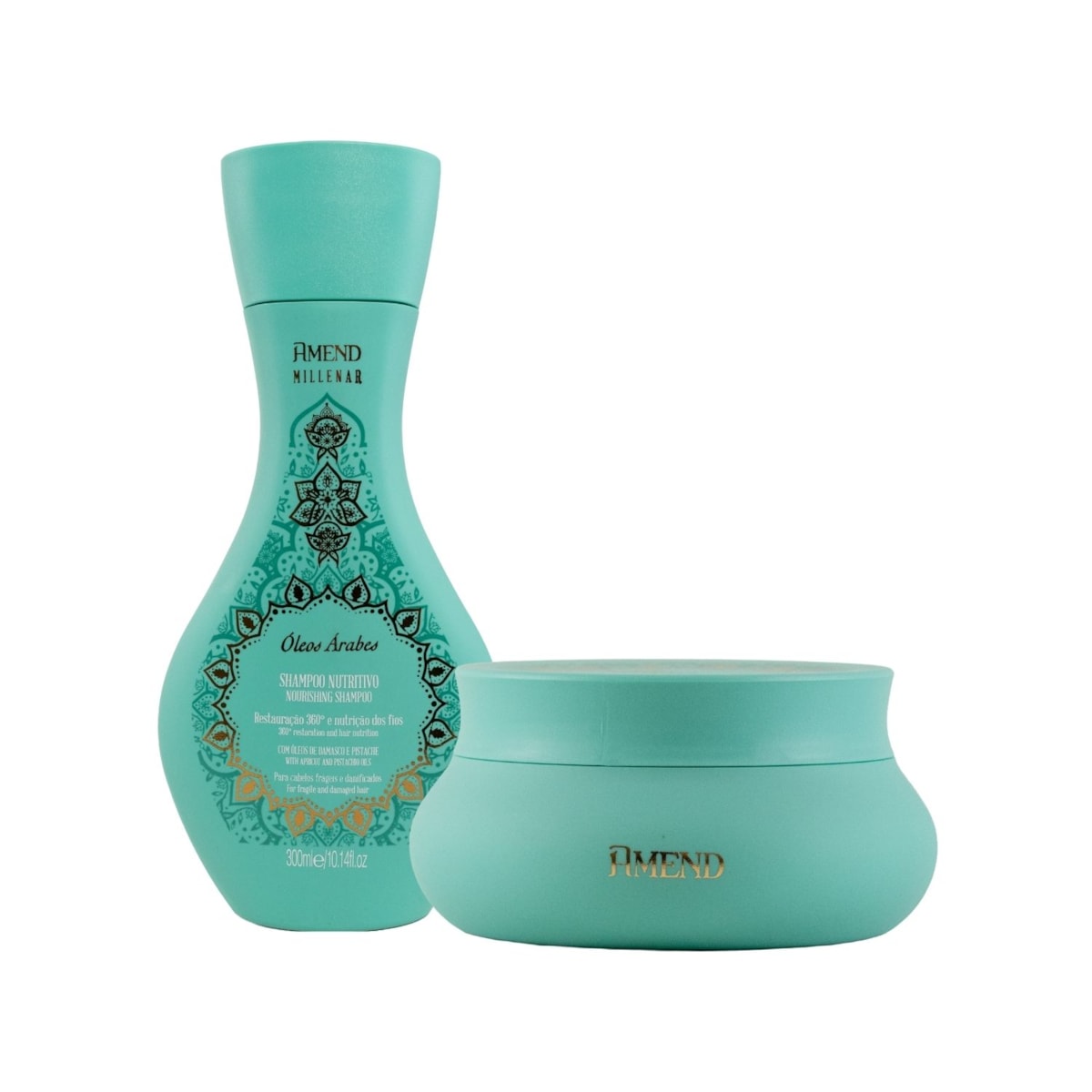 Kit Amend Óleos Árabes Shampoo e Máscara Hidratação 300 ml