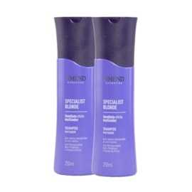 Kit Amend Specialist Blonde 2 Shampoos Matização 250 ml