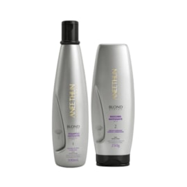 Kit Aneethun Blond Shampoo Matizador 300 ml + Máscara Matizadora 250 g