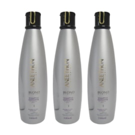 Kit Aneethun Blond System 3 Shampoo Matizador 300 ml