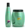 Kit Aneethun Cachos Shampoo 300 ml + Máscara 500 g para Cabelo Cacheado