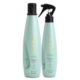 Kit Aneethun Detox Shampoo 300 ml + Loção Ice Scalp 150 ml