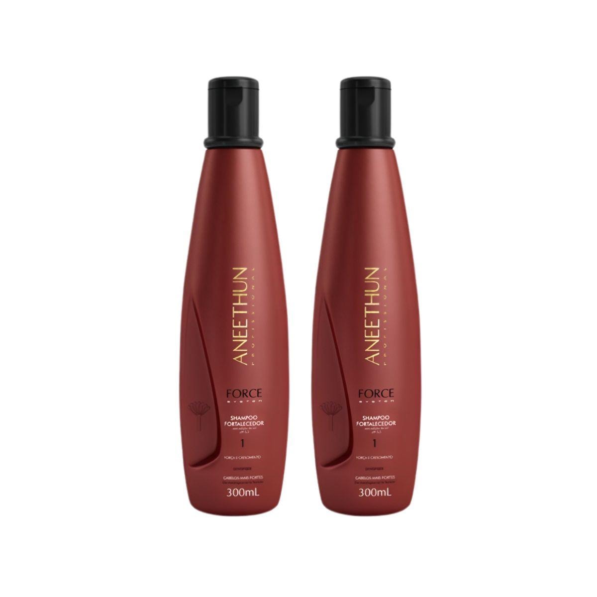 Kit Aneethun Force 2 Shampoo Fortalecedor 300 ml