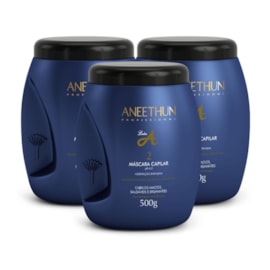Kit Aneethun Linha A 3 Máscara Capilar 500 g