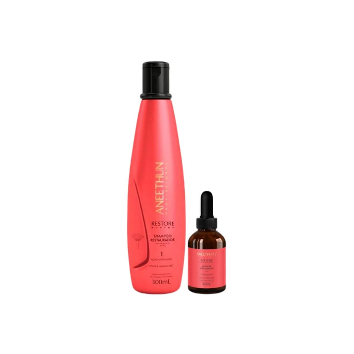 Kit Aneethun Restore Shampoo 300 ml + Booster 40 ml