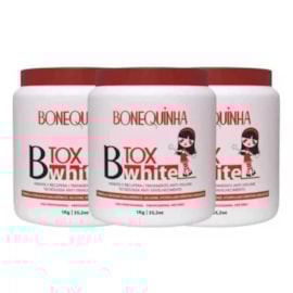 Kit Bonequinha Escandalosa Botox Capilar Btx White (3 x 1 Kg)