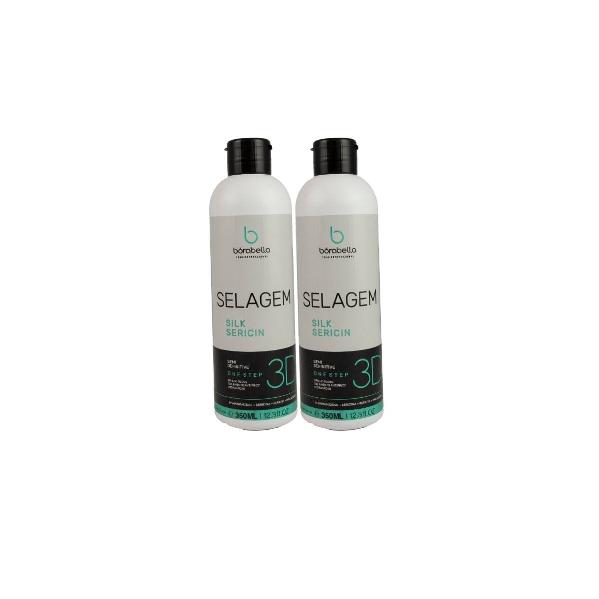 Kit Bórabella 2 Selagem 3D Semi Definitiva Sem Formol 350 ml