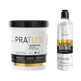 Kit Bórabella Máscara Pratudo Cronograma Capilar + NeutraQuimic