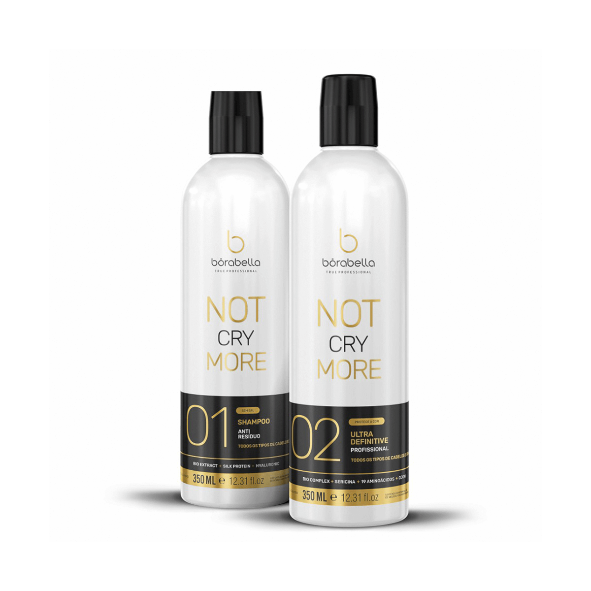 Kit Bórabella Progressiva Não Chore Mais Sem Formol 2 x 350 ml