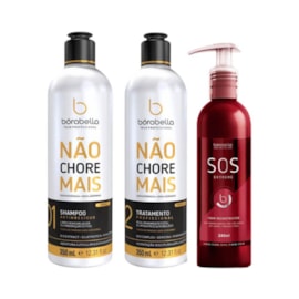 Kit Bórabella Progressiva Not Cry More 2 x 350 ml + SOS Extreme